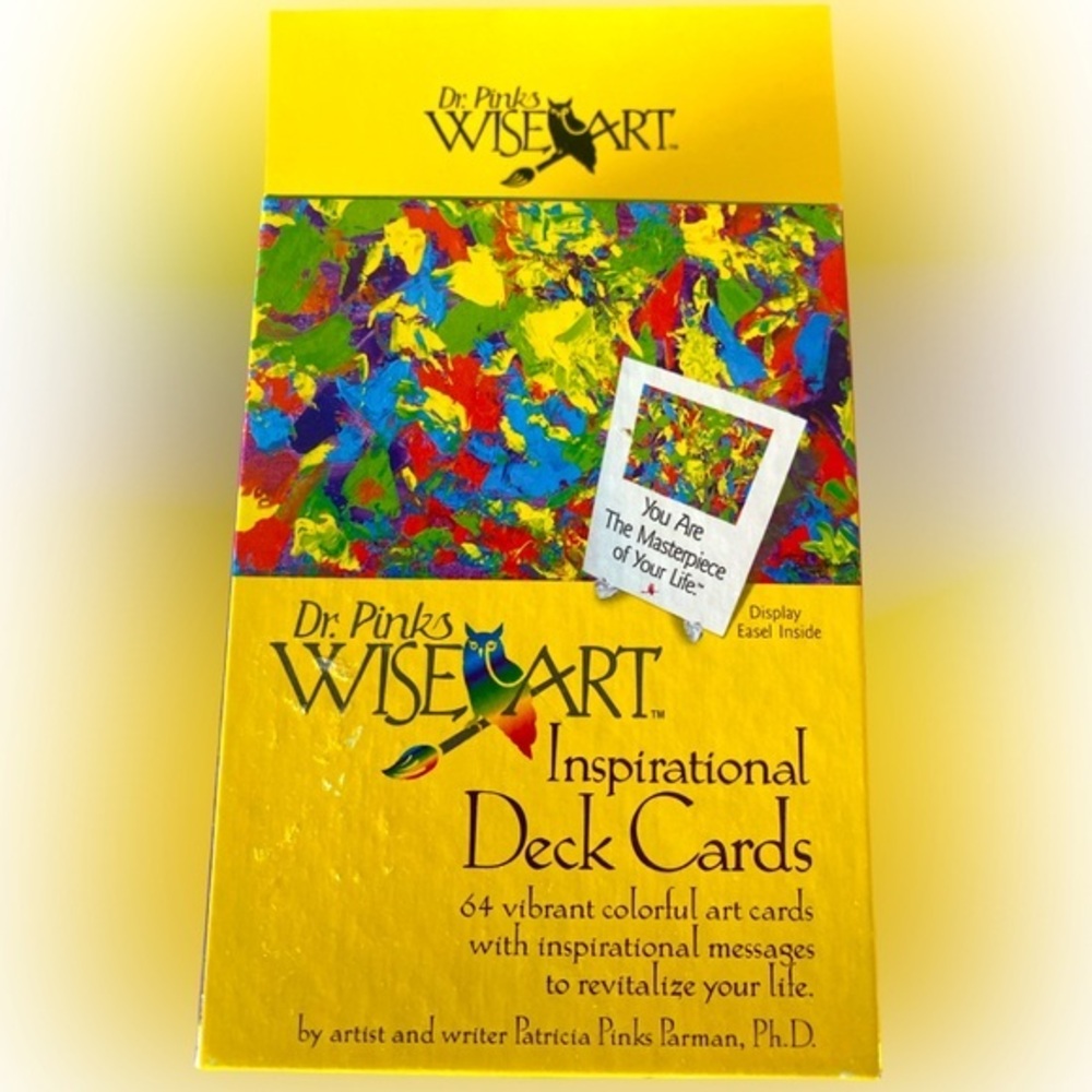 Dr. Pink's Wise Art Inspirational Deck Cards-Oracle 64 cards